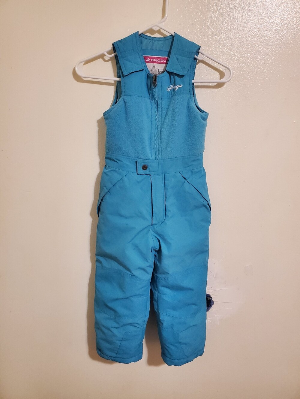 Little girls snowsuit